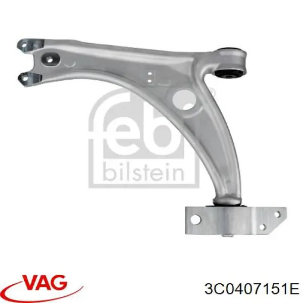 Нижний рычаг передней подвески левый/правый VAG 3C0407151E
