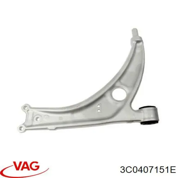 Рычаг передней подвески нижний левый/правый 3C0407151E VAG