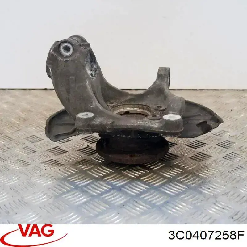 Цапфа (поворотный кулак) передний правый VAG 3C0407258F цена, от 25.23 USD