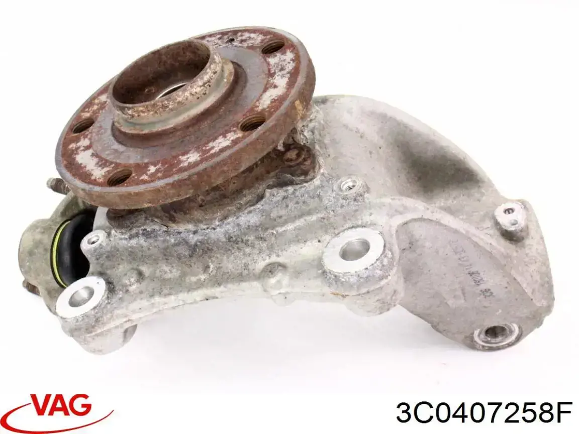 Цапфа передняя правая 3C0407258F VAG