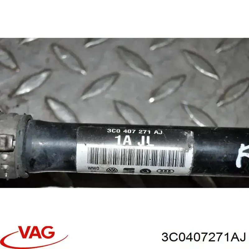 3C0407271AJ VAG Полуось передняя левая