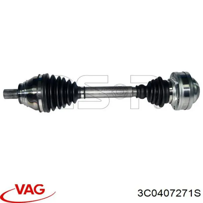Купить 3AA407271 VAG Привод в сборе левый