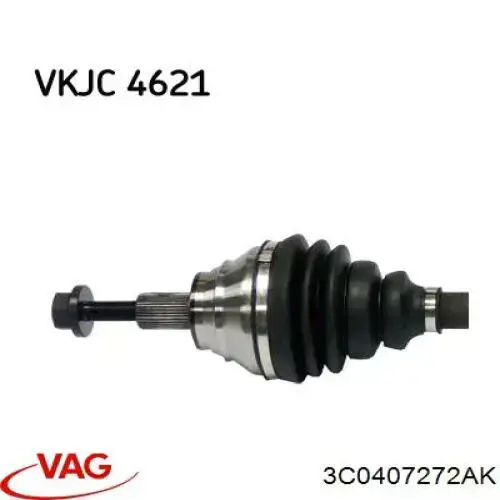 Привод передний правый VAG 3C0407272AK цена, от 88.69 USD