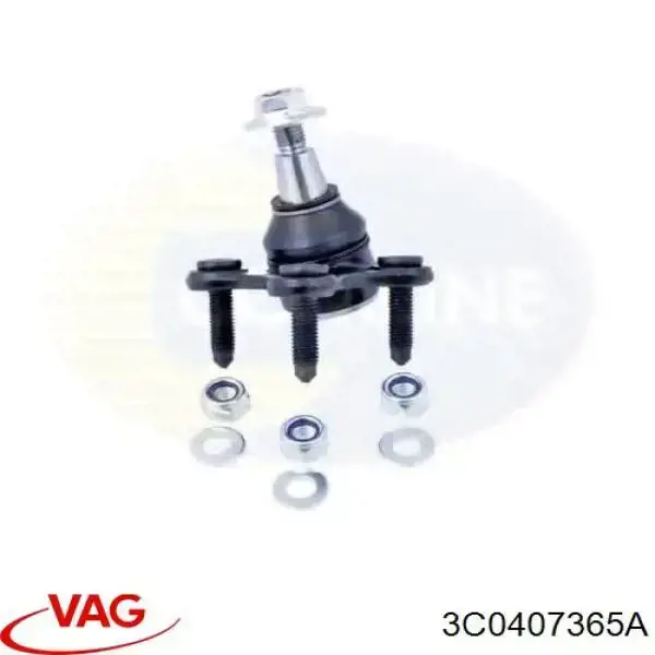 Купить 3C0407365A VAG Шаровая опора, нижняя, левая
