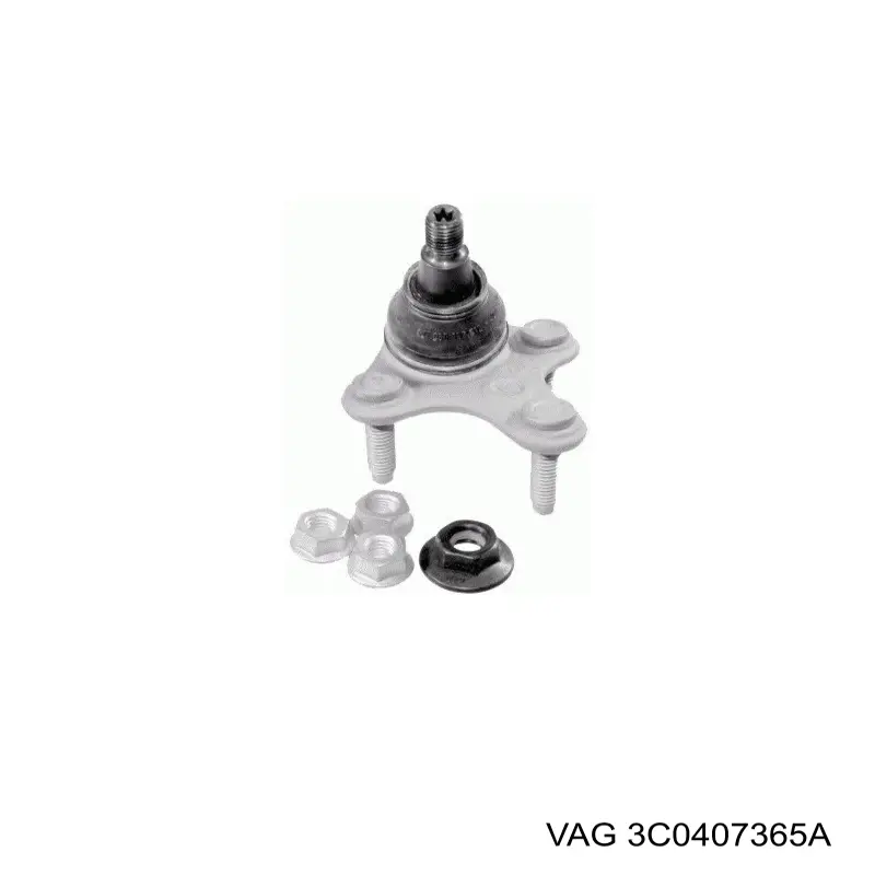 Шаровая опора левая нижняя VAG 3C0407365A