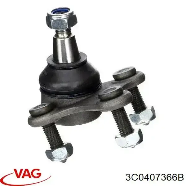 Купить 3C0407366B VAG Шаровая опора, нижняя, правая