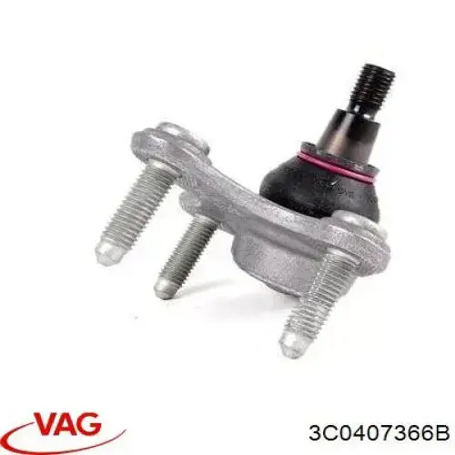 Нижняя правая шаровая опора 3C0407366B VAG
