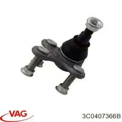 Купить 3C0407366B VAG Шаровая опора, нижняя, правая