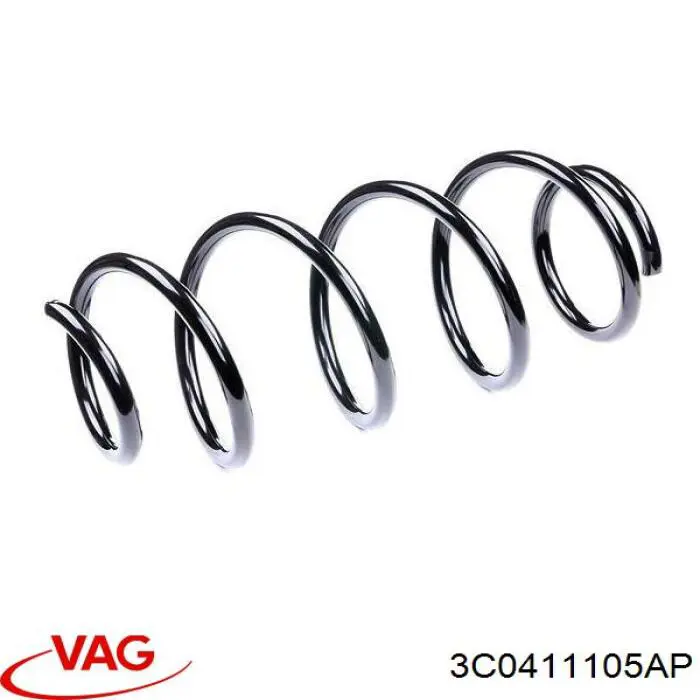 3C0411105AP VAG Пружина передней подвески