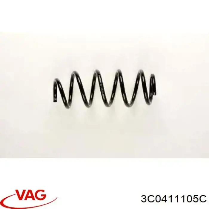 Купить 3C0411105C VAG Винтовая пружина подвеска