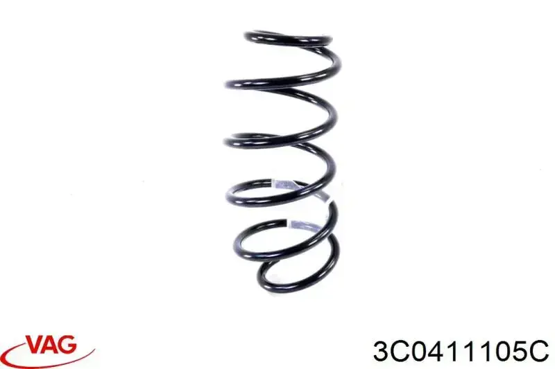Пружина амортизатора передняя VAG 3C0411105C цена, от 19.00 USD