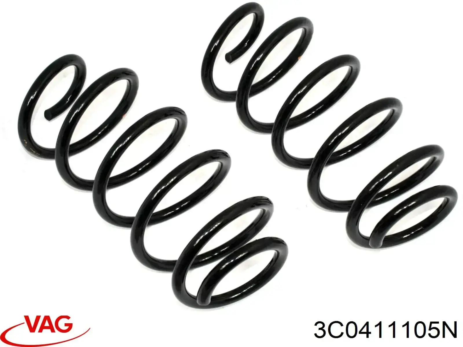 Пружина амортизатора передняя VAG 3C0411105N цена, от 44.52 USD