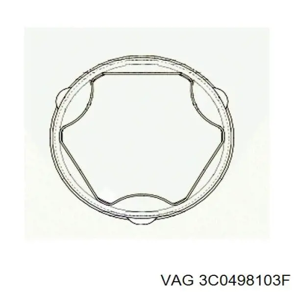 Внутренняя граната VAG 3C0498103F