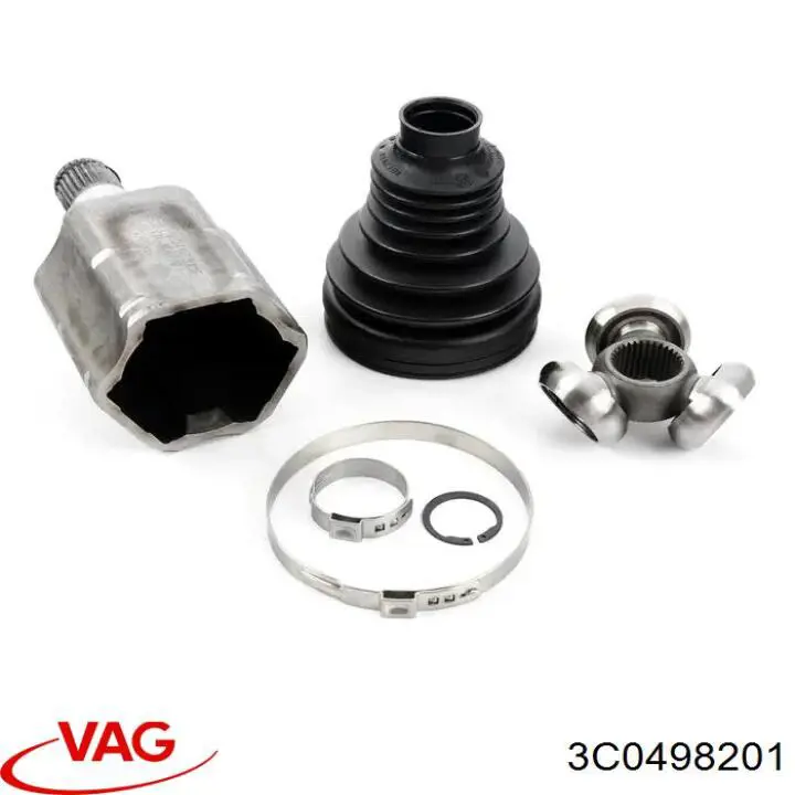 Пыльник ШРУСа внутренний 3C0498201 VAG