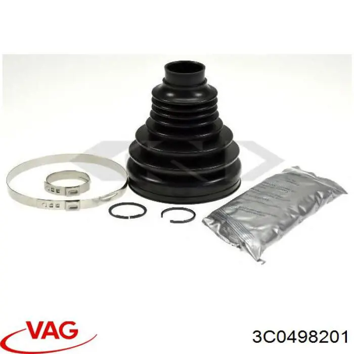 Пыльник ШРУСа внутренний, передней полуоси VAG 3C0498201