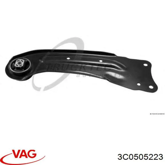 Рычаг (тяга) задней подвески продольный нижний левый VAG 3C0505223 цена, от 16.93 USD