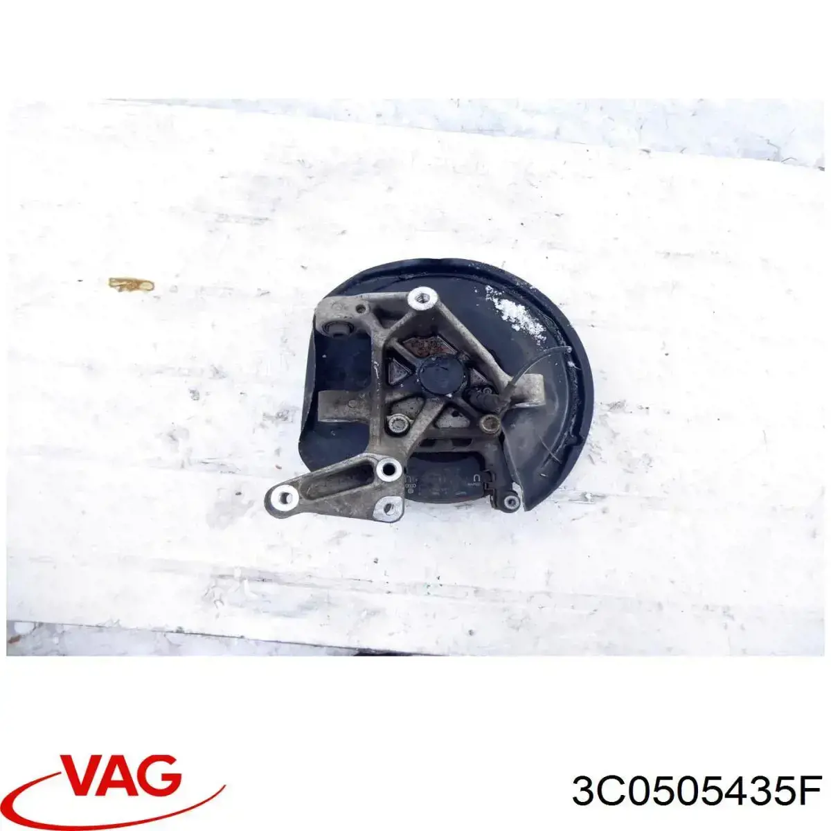 Купить 3C0505435F VAG Цапфа (поворотный кулак) задний левый