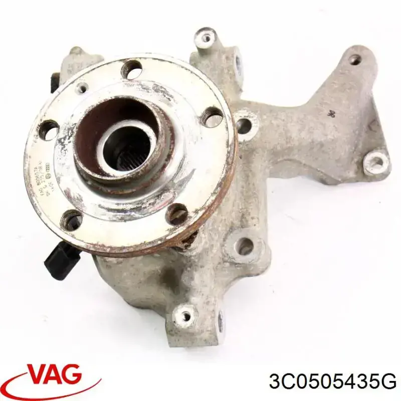 Купить 3C0505435G VAG Цапфа (поворотный кулак) задний левый