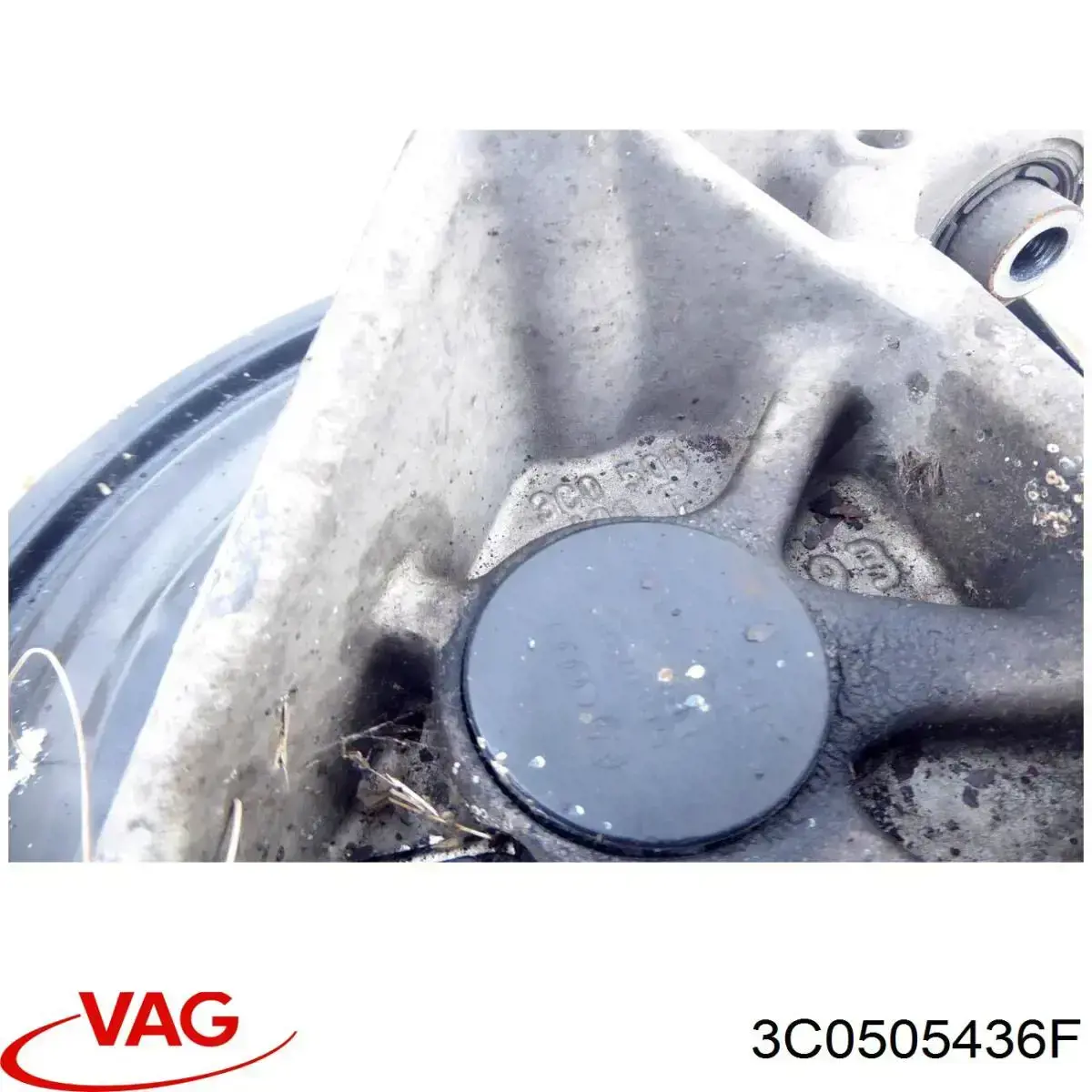 Купить 3C0505436F VAG Цапфа - поворотный кулак задний, правый