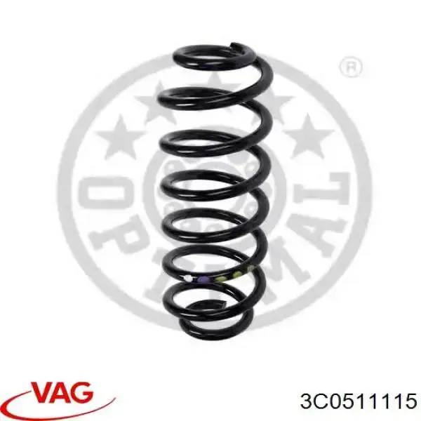 Купить 3C0511115 VAG Пружина подвески