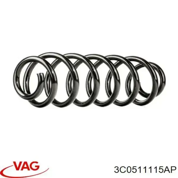 Пружина задняя VAG 3C0511115AP