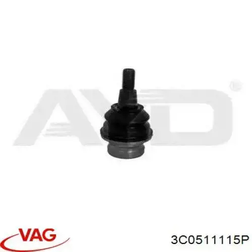 Купить 3C0511115P VAG Пружина подвески