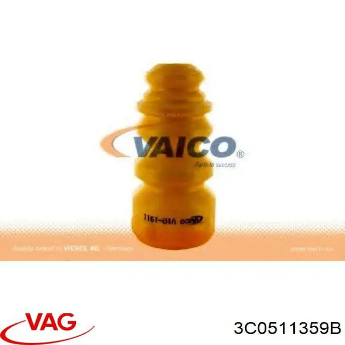 3C0511359B VAG pára-choque (grade de proteção de amortecedor traseiro)