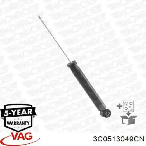 Амортизатор задний 3C0513049CN VAG