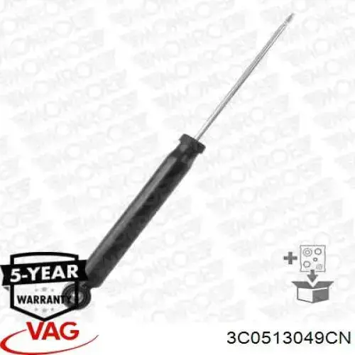Стойка амортизатора задняя VAG 3C0513049CN цена, от 25.34 USD