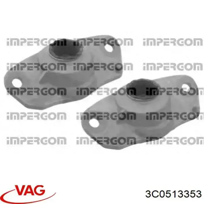 Опора стойки амортизатора заднего VAG 3C0513353