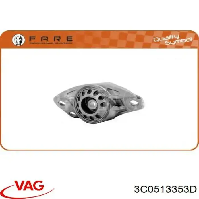 Купить 3C0513353D VAG Опора амортизатора заднего