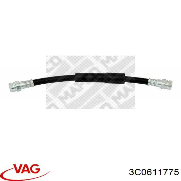 Купить 3C0611775 VAG Задний тормозной шланг