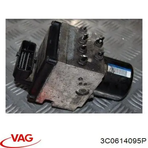 Блок управления АБС (ABS) гидравлический VAG 3C0614095P