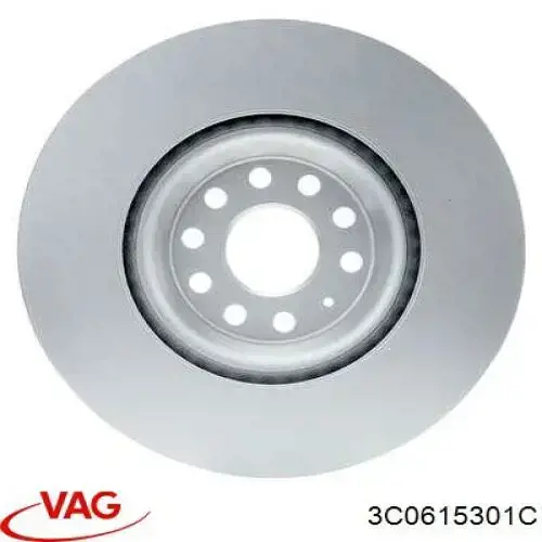 Передний тормозной диск VAG 3C0615301C