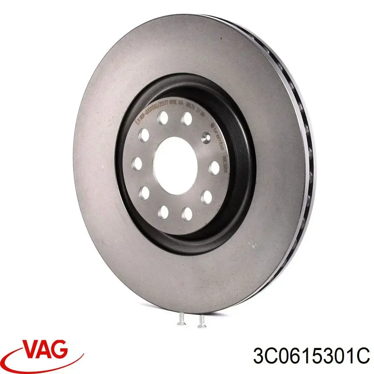 Передние тормозные диски 3C0615301C VAG
