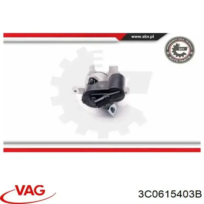 Суппорт задний левый 3C0615403B VAG