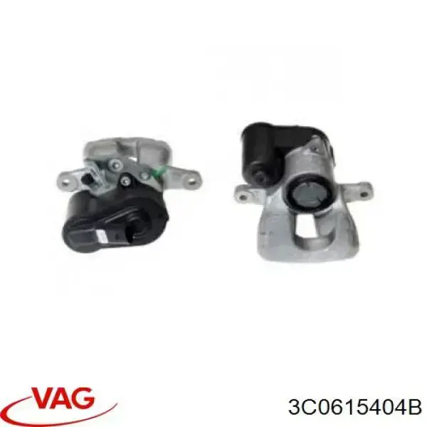 3C0615404B VAG суппорт тормозной задний правый