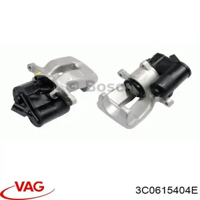 3C0615404E VAG суппорт тормозной задний правый