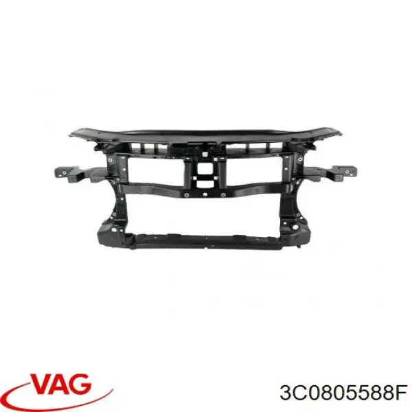 3C0805588F VAG suporte do radiador montado (painel de montagem de fixação das luzes)