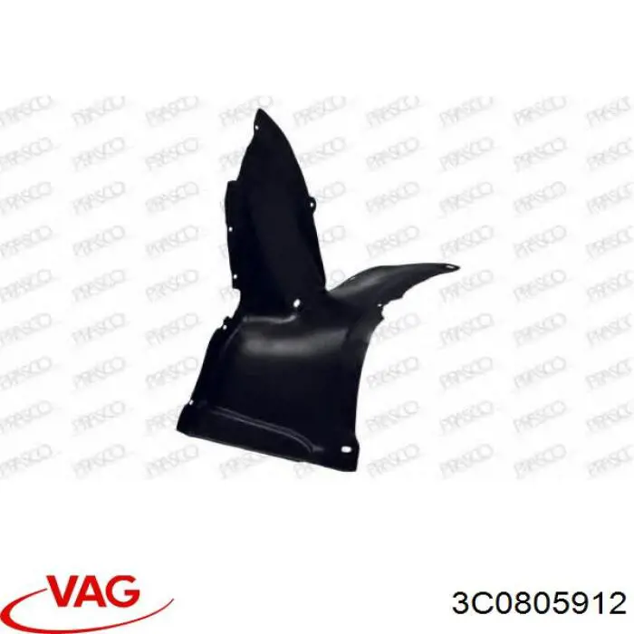3C0805912 VAG подкрылок крыла переднего правый передний