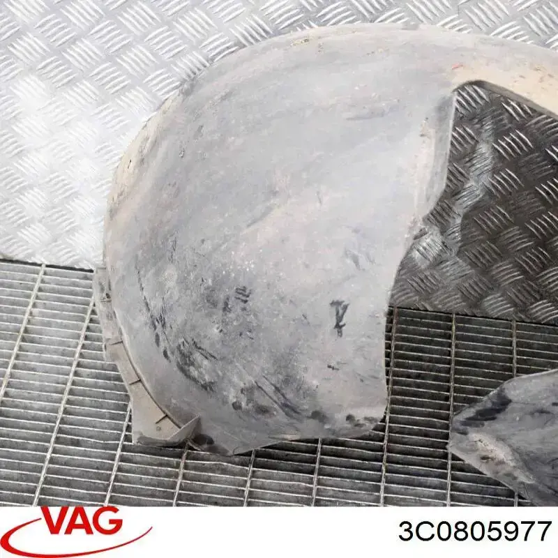 Подкрылок переднего крыла, левый задний VAG 3C0805977
