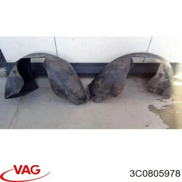 Подкрылок крыла переднего правый задний VAG 3C0805978 цена, от 105.69 USD