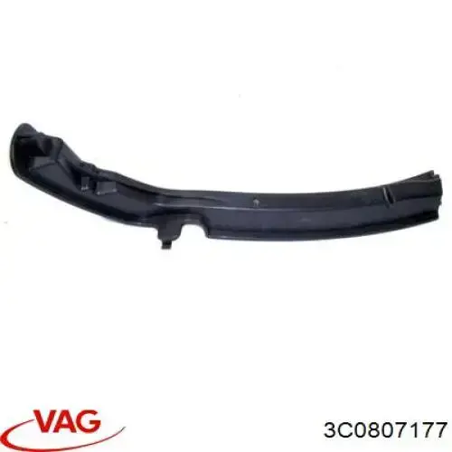 3C0807177 VAG Направляющая переднего бампера левая