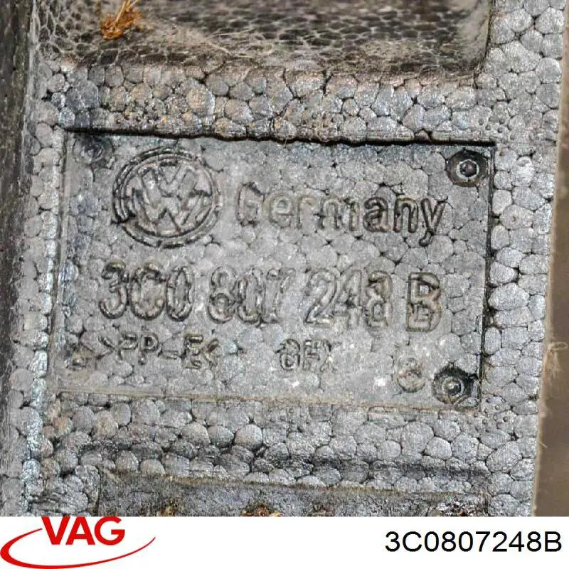 Купить 3C0807248B VAG Абсорбер (наполнитель) бампера переднего