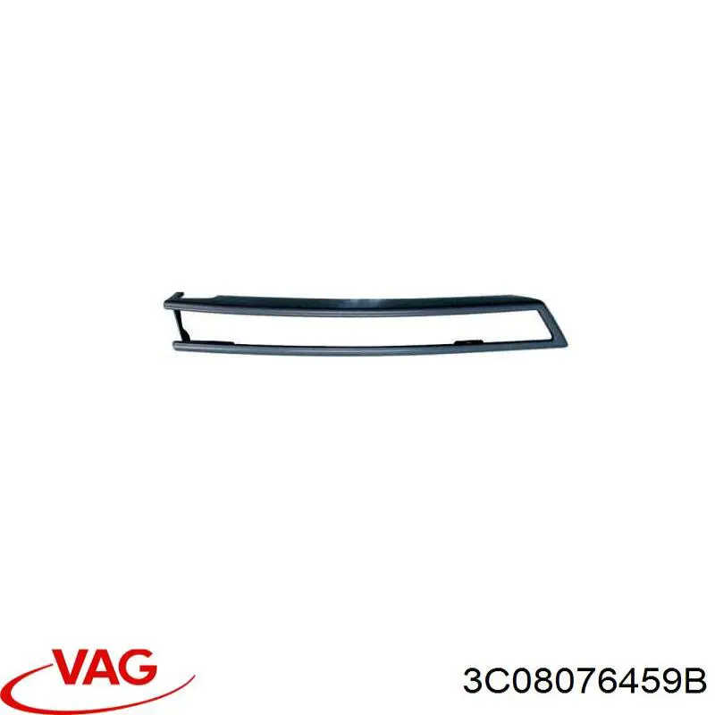 Молдинг бампера переднего левый VAG 3C08076459B цена, от 3.51 USD
