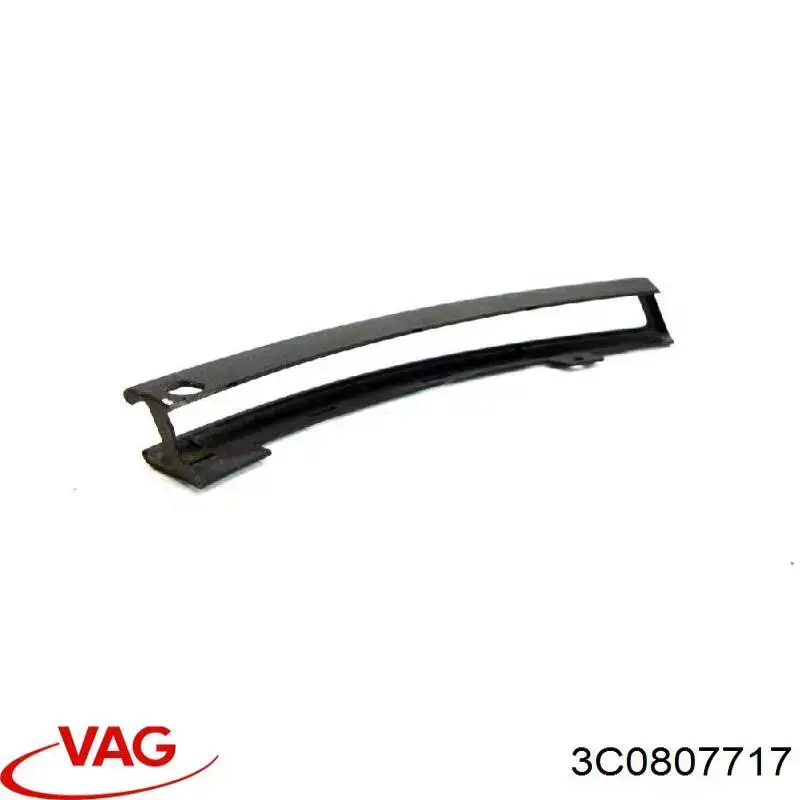 Молдинг бампера переднего левый 3C0807717 VAG