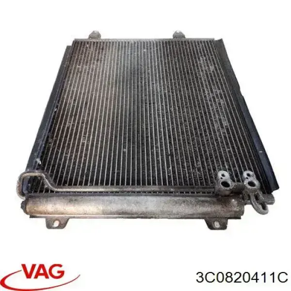 3C0820411C VAG radiador de aparelho de ar condicionado