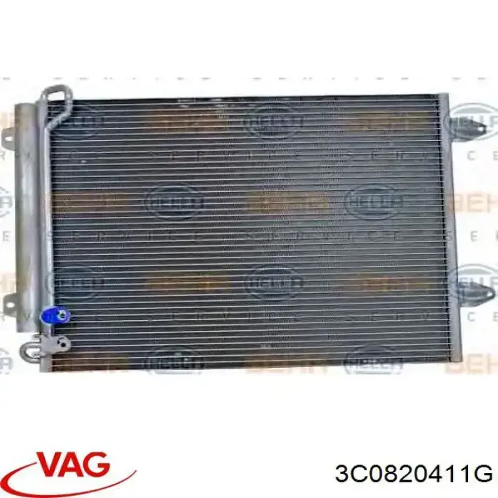 3C0820411G VAG радиатор кондиционера