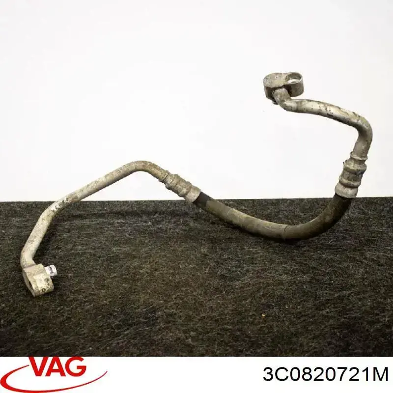 Шланг кондиционера, от компрессора к радиатору V15200063 Vemo