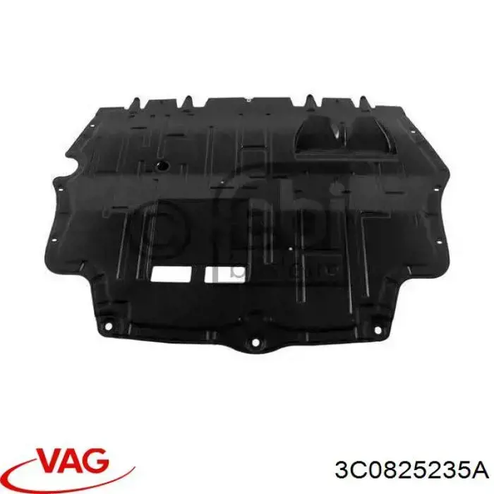 3C0825235A VAG proteção de motor dianteira